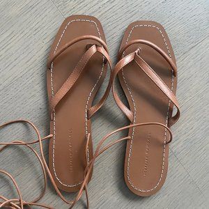 Loeffler Randall Women's Lilla Ankle Tie Sandals
